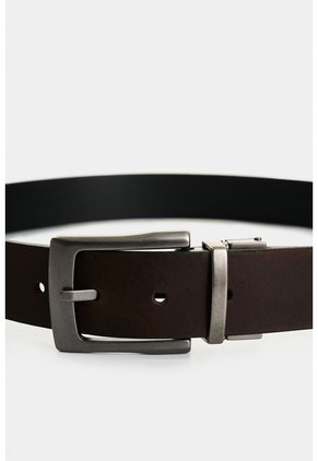 Cinturón Doble Faz Dobra De Cuero Para Hombre Vintage Cinturón Doble Faz Dobra De Cuero Para Hombre Vintage Combinado 32 VÉLEZ