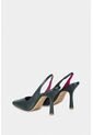 Tacones Cerrados Baltimore De Cuero Para Mujer Punta Cuadrada Tacones Cerrados Baltimore De Cuero Para Mujer Punta Cuadrada Verde 34 Vélez de Vélez