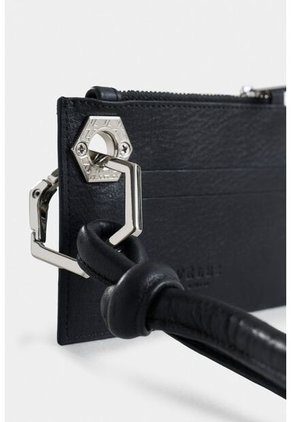 Porta Documentos Elaine De Cuero Para Mujer Manija Removible Porta Documentos Elaine De Cuero Para Mujer Manija Removible Negro Vélez