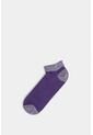 Calcetines Tobilleros En Algodón Para Mujer Brillo Calcetines Tobilleros En Algodón Para Mujer Brillo Mora XS VÉLEZ de Vélez