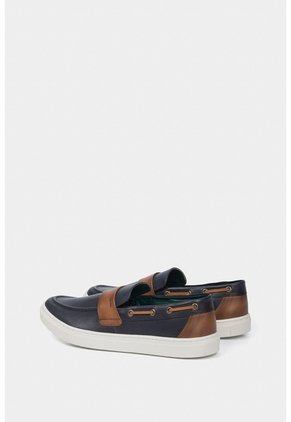 Mocasines Deportivos De Cuero Para Hombre Vintage Mocasines Deportivos De Cuero Para Hombre Vintage Azul 45 VÉLEZ