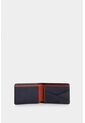 Billetera Oasis De Cuero Para Hombre Detalle Contraste Billetera Oasis De Cuero Para Hombre Detalle Contraste Azul Oscuro VÉLEZ de Vélez