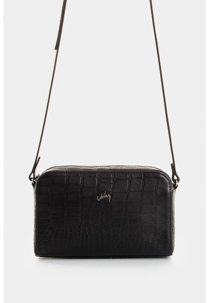 Manos Libres De Cuero Grabado Para Mujer Verona Manos Libres De Cuero Grabado Para Mujer Verona Negro VÉLEZ