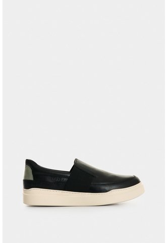 Mocasines Botanic 2 De Cuero Liso Y Gamuzado Para Hombre Suela Ecoflex Mocasines Botanic 2 De Cuero Liso Y Gamuzado Para Hombre Suela Ecoflex Negro 40 VÉLEZ Vélez