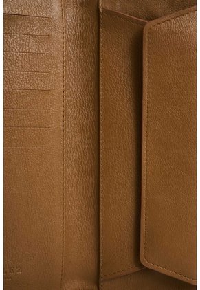 Billetera Porta Chequera De Cuero Para Mujer Extravaganza Billetera Porta Chequera De Cuero Para Mujer Extravaganza Miel VÉLEZ