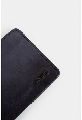 Billetera Oasis De Cuero Para Hombre Detalle Contraste Billetera Oasis De Cuero Para Hombre Detalle Contraste Azul Oscuro VÉLEZ