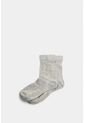 Calcetines Media Pierna Tejidos Para Hombre Detalle Acanalado Calcetines Media Pierna Tejidos Para Hombre Detalle Acanalado Gris XS VÉLEZ de Vélez