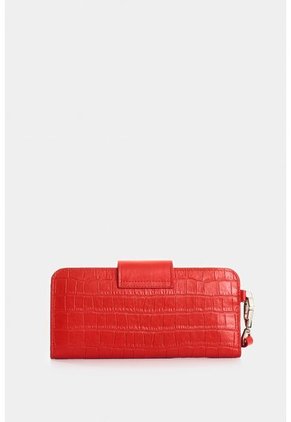 Billetera Porta Chequera De Cuero Para Mujer Extravaganza Billetera Porta Chequera De Cuero Para Mujer Extravaganza Rojo VÉLEZ