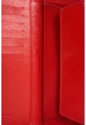 Billetera Porta Chequera De Cuero Para Mujer Extravaganza Billetera Porta Chequera De Cuero Para Mujer Extravaganza Rojo VÉLEZ