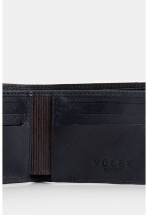 Billetera Stitch De Cuero Costuras Decorativas Cafe Billetera Stitch De Cuero Costuras Decorativas Cafe VÉLEZ