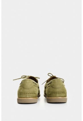 Mocasines En Cuero Para Hombre Boat Mocasines En Cuero Para Hombre Boat Verde 45 VÉLEZ