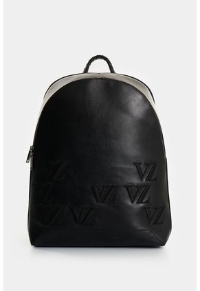 Morral De Cuero Para Hombre Ocean Monogram Morral De Cuero Para Hombre Ocean Monogram Negro VÉLEZ