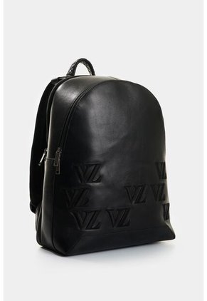 Morral De Cuero Para Hombre Ocean Monogram Morral De Cuero Para Hombre Ocean Monogram Negro VÉLEZ