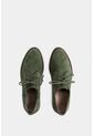 Zapato De Cordón Alba En Cuero Gamuza Para Mujer Silueta Oxford Zapato De Cordón Alba En Cuero Gamuza Para Mujer Silueta Oxford Verde 37 Vélez de Vélez