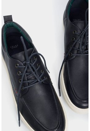 Botas Casual Replay De Cuero Para Hombre Liso Azul Botas Casual Replay De Cuero Para Hombre Liso Azul 40 VÉLEZ