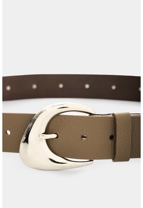 Cinturón Unifaz En Cuero Para Mujer Cinturón Unifaz En Cuero Para Mujer Tabaco M VÉLEZ