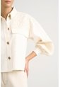 Chaqueta Aguamarina De Tela Para Mujer Bordados En Gamuza Chaqueta Aguamarina De Tela Para Mujer Bordados En Gamuza Blanco S VÉLEZ de Vélez