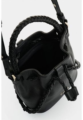 Bandolera Bruma En Cuero Para Mujer Bandolera Bruma En Cuero Para Mujer Negro VÉLEZ