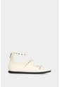 Sandalia Plana En Cuero Con Taches Para Mujer Luzia Sandalia Plana En Cuero Con Taches Para Mujer Luzia Crema 40 VÉLEZ de Vélez