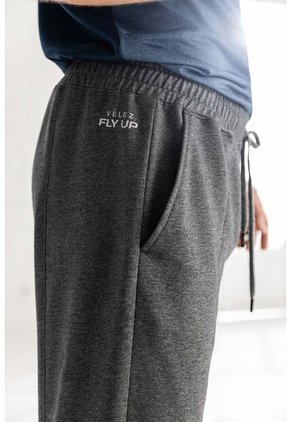 Jogger Deportivo Must Fly Up Para Hombre Tela Burda De Tacto Suave Gris