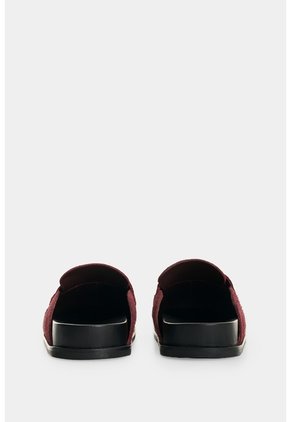 Suecos Tipo Mule En Cuero Para Mujer Tairu Suecos Tipo Mule En Cuero Para Mujer Tairu Vinotinto 39 VÉLEZ