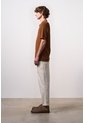 Polo Manga Corta Tejida Para Hombre Dunas Polo Manga Corta Tejida Para Hombre Dunas Miel XL VÉLEZ de Vélez
