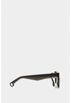 Gafas Atrani Para Hombre Detalle Hexagonal Gafas Atrani Para Hombre Detalle Hexagonal Negro VÉLEZ
