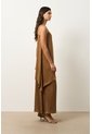 Vestido Loa Maxi Con Efecto Satinado Para Mujer Vestido Loa Maxi Con Efecto Satinado Para Mujer Miel 10 VÉLEZ de Vélez