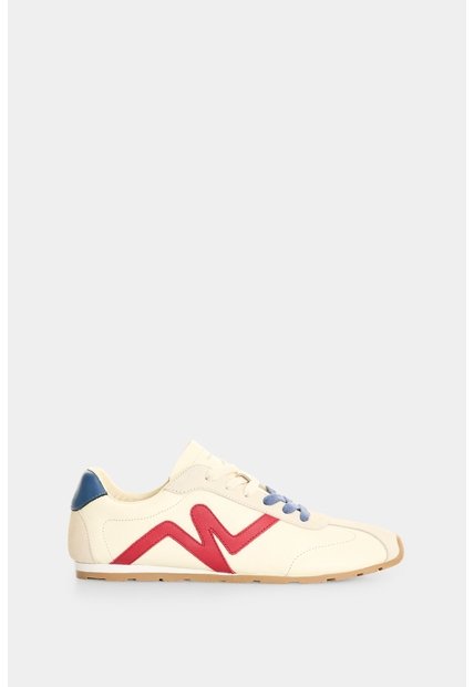 Tenis En Cuero Para Mujer Blooms Tenis En Cuero Para Mujer Blooms Crema 37 VÉLEZ