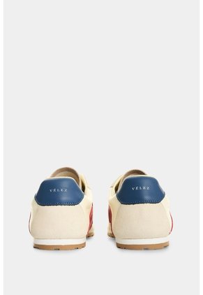 Tenis En Cuero Para Mujer Blooms Tenis En Cuero Para Mujer Blooms Crema 37 VÉLEZ