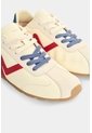 Tenis En Cuero Para Mujer Blooms Tenis En Cuero Para Mujer Blooms Crema 37 VÉLEZ de Vélez