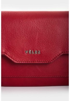 Billetera Porta Chequera De Cuero Para Mujer Marina Billetera Porta Chequera De Cuero Para Mujer Marina Rojo VÉLEZ