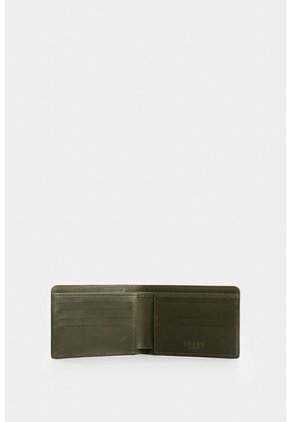 Billetera De Cuero Para Hombre Ray Billetera De Cuero Para Hombre Ray Verde Oliva VÉLEZ