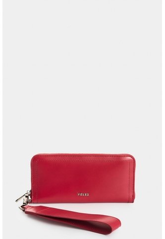 Portachequera En Cuero Para Mujer Arezzo Portachequera En Cuero Para Mujer Arezzo Rojo VÉLEZ Vélez