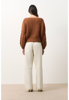 Sweater Para Mujer Icaro Sweater Para Mujer Icaro Miel L VÉLEZ