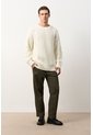 Sweater Tejido Para Hombre Raices Sweater Tejido Para Hombre Raices Crema XS VÉLEZ de Vélez