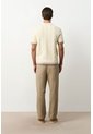 Polo Manga Corta Tejida Para Hombre Aura Polo Manga Corta Tejida Para Hombre Aura Crema XXL VÉLEZ de Vélez