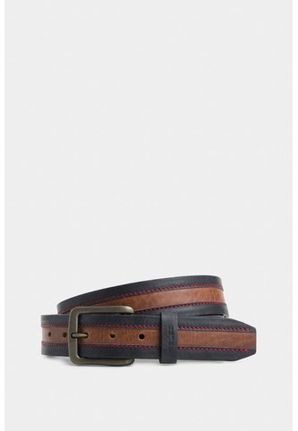 Cinturón Unifaz Soft De Cuero Para Hombre Punta Trapecio Cinturón Unifaz Soft De Cuero Para Hombre Punta Trapecio Azul Oscuro 38 VÉLEZ Vélez
