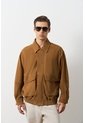Chaqueta Bomber En Cuero Para Hombre Bruma Chaqueta Bomber En Cuero Para Hombre Bruma Miel L VÉLEZ de Vélez