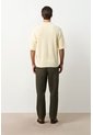 Polo Manga Corta En Tejido Con Textura Para Hombre Cayena Polo Manga Corta En Tejido Con Textura Para Hombre Cayena Crema M VÉLEZ de Vélez