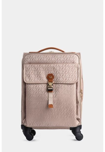 Maleta De Viaje Bloom 2 En Jacquard Para Mujer Monogram Maleta De Viaje Bloom 2 En Jacquard Para Mujer Monogram Beige VÉLEZ