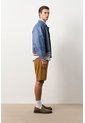 Chaqueta Bomber En Cuero Envejecido Para Hombre Chaqueta Bomber En Cuero Envejecido Para Hombre Azul XXXL VÉLEZ de Vélez