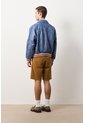 Chaqueta Bomber En Cuero Envejecido Para Hombre Chaqueta Bomber En Cuero Envejecido Para Hombre Azul XXXL VÉLEZ de Vélez