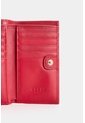 Billetera De Cuero Para Mujer Real 4 Billetera De Cuero Para Mujer Real 4 Rojo VÉLEZ de Vélez