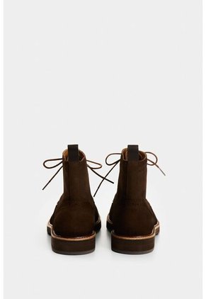 Botas Silene De Cuero Gamuzado Para Hombre Silueta Formal Botas Silene De Cuero Gamuzado Para Hombre Silueta Formal Cafe 46 VÉLEZ