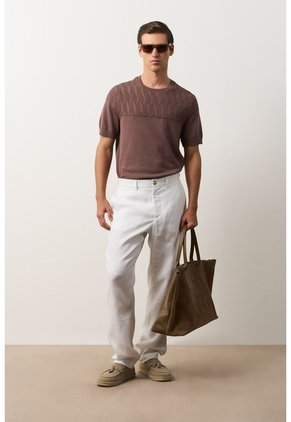 Pantalón Para Hombre Alma Pantalón Para Hombre Alma Blanco 36 VÉLEZ