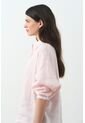 Camisa Peonia Para Mujer Manga Murciélago Camisa Peonia Para Mujer Manga Murciélago Rosado L VÉLEZ de Vélez