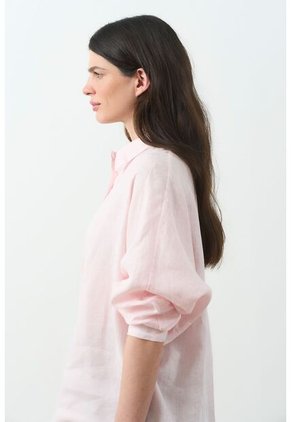 Camisa Peonia Para Mujer Manga Murciélago Camisa Peonia Para Mujer Manga Murciélago Rosado L VÉLEZ