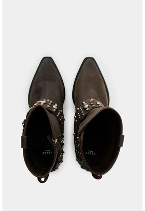 Botin En Cuero Para Mujer Rio Botin En Cuero Para Mujer Rio Cafe 40 VÉLEZ
