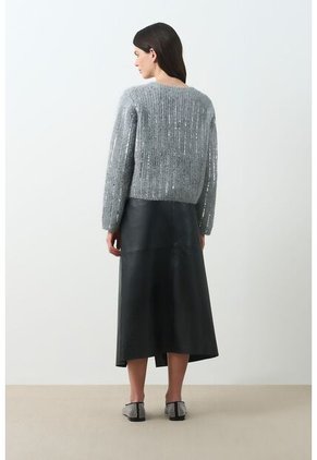 Cardigan Tejido Para Mujer Aurelia Cardigan Tejido Para Mujer Aurelia Gris XS VÉLEZ